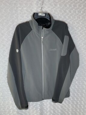 Marmot Men's Two-Tone Gray Softshell Jacket Size M